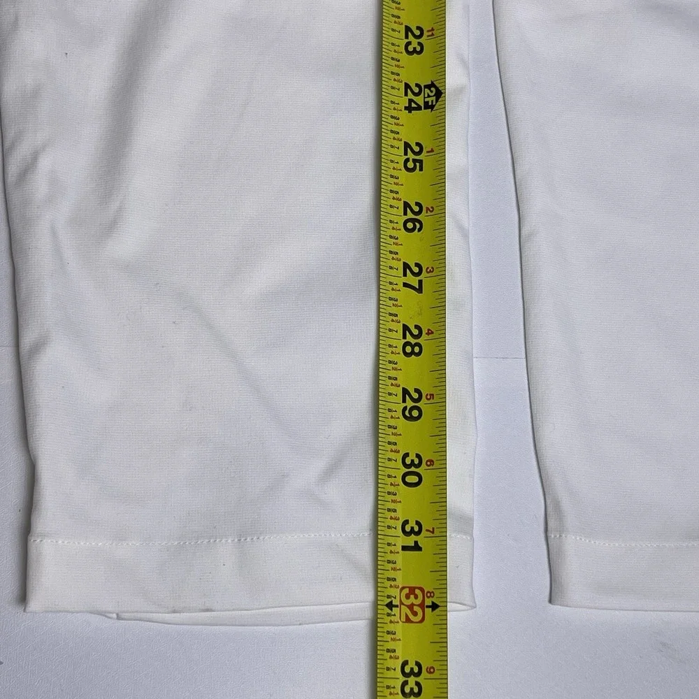 Lululemon Mens Size 34 White Bone Commission Golf Pants Performance Stretch - Picture 14 of 16